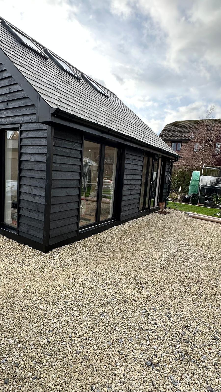 Completed garage conversion in Burton by Safari Property Services
