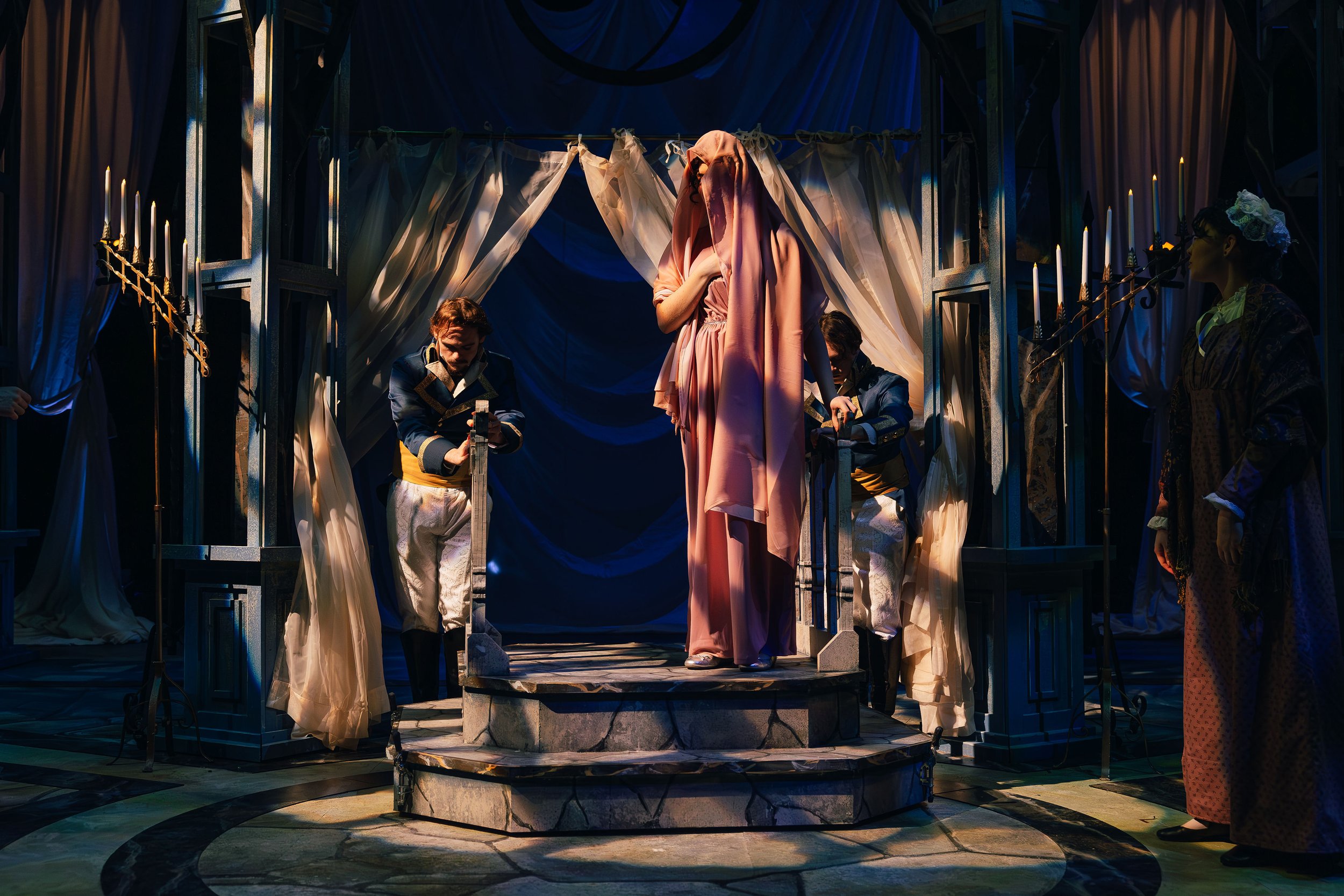 A Winter's Tale⎢
Stage Manager⎢
Director: Donna Northcott⎢
Scenic Designer: Josiah Haan⎢
Lighting Designer: Austin VanWinkle⎢
Costume Designer: DeAnna Rowe⎢
Photographer: Katie Strzelec