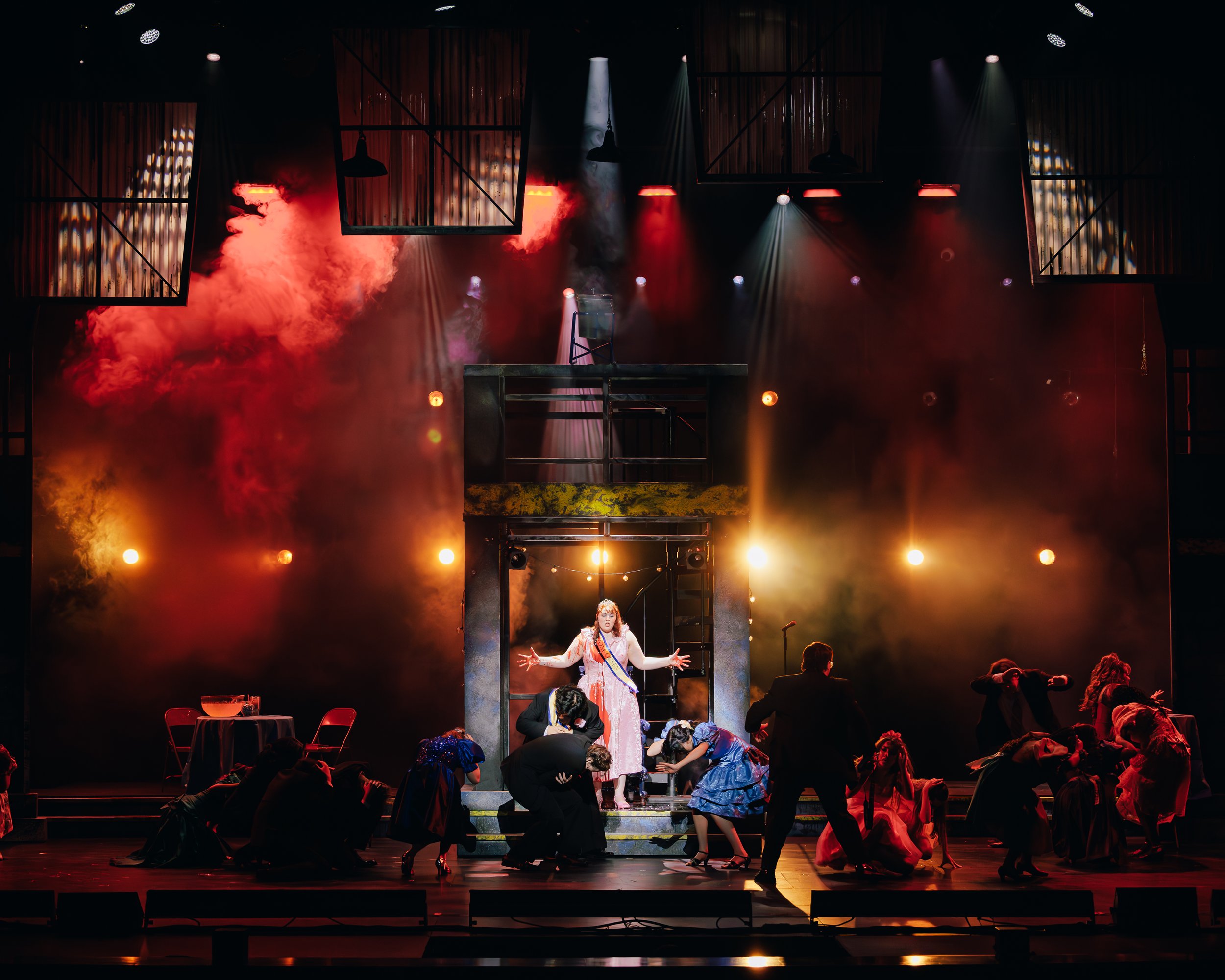 Carrie The Musical⎢
Deck Stage Manager⎢
Director: Brett Kristofferson⎢
Scenic Designer: Josiah Haan⎢
Lighting Designer: Ryan Luedloff⎢
Photographer: Katie Strzelec