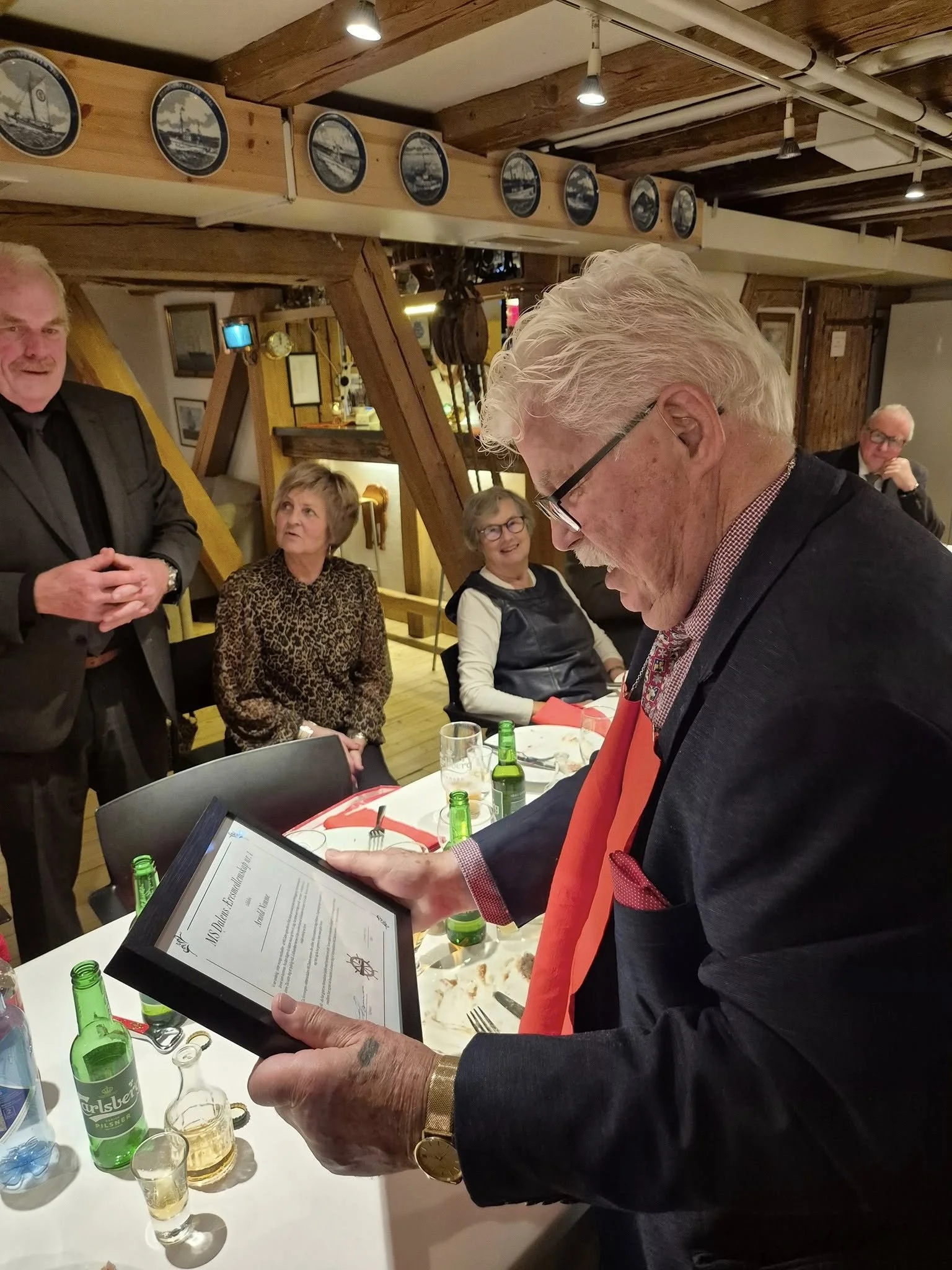 Arnold Nomme utnevnt til MS Dalens første æresmedlem!