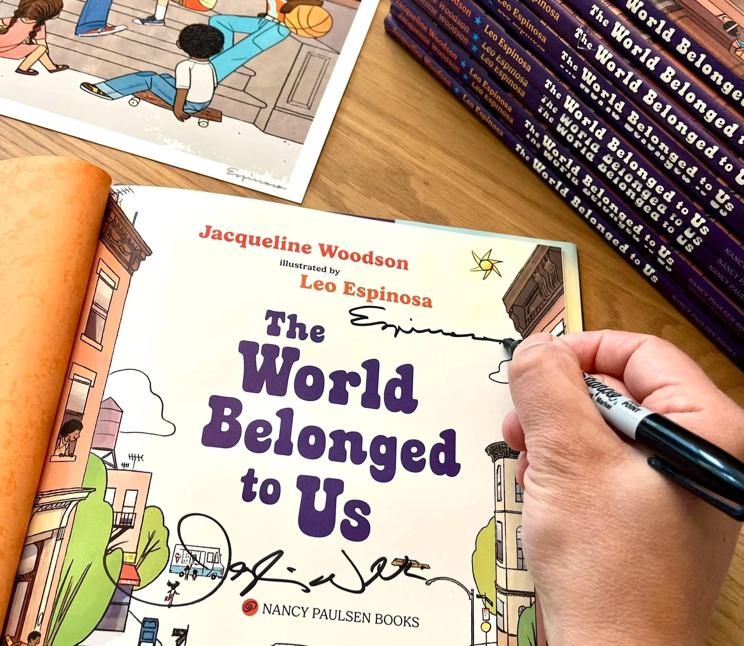 Black History Month Tribute: Signed Book &amp; Art Print Set