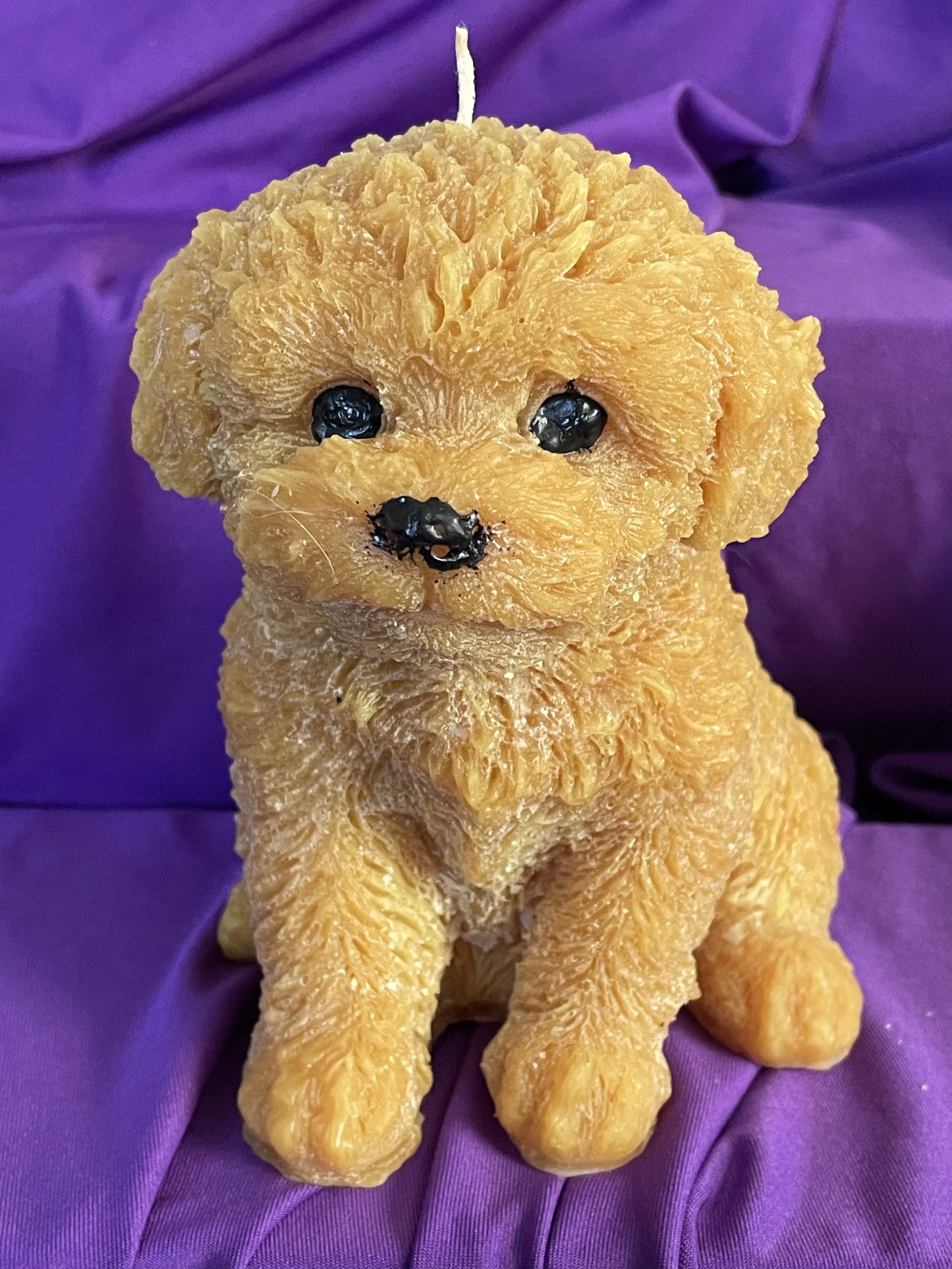 Puppy Dog Candle