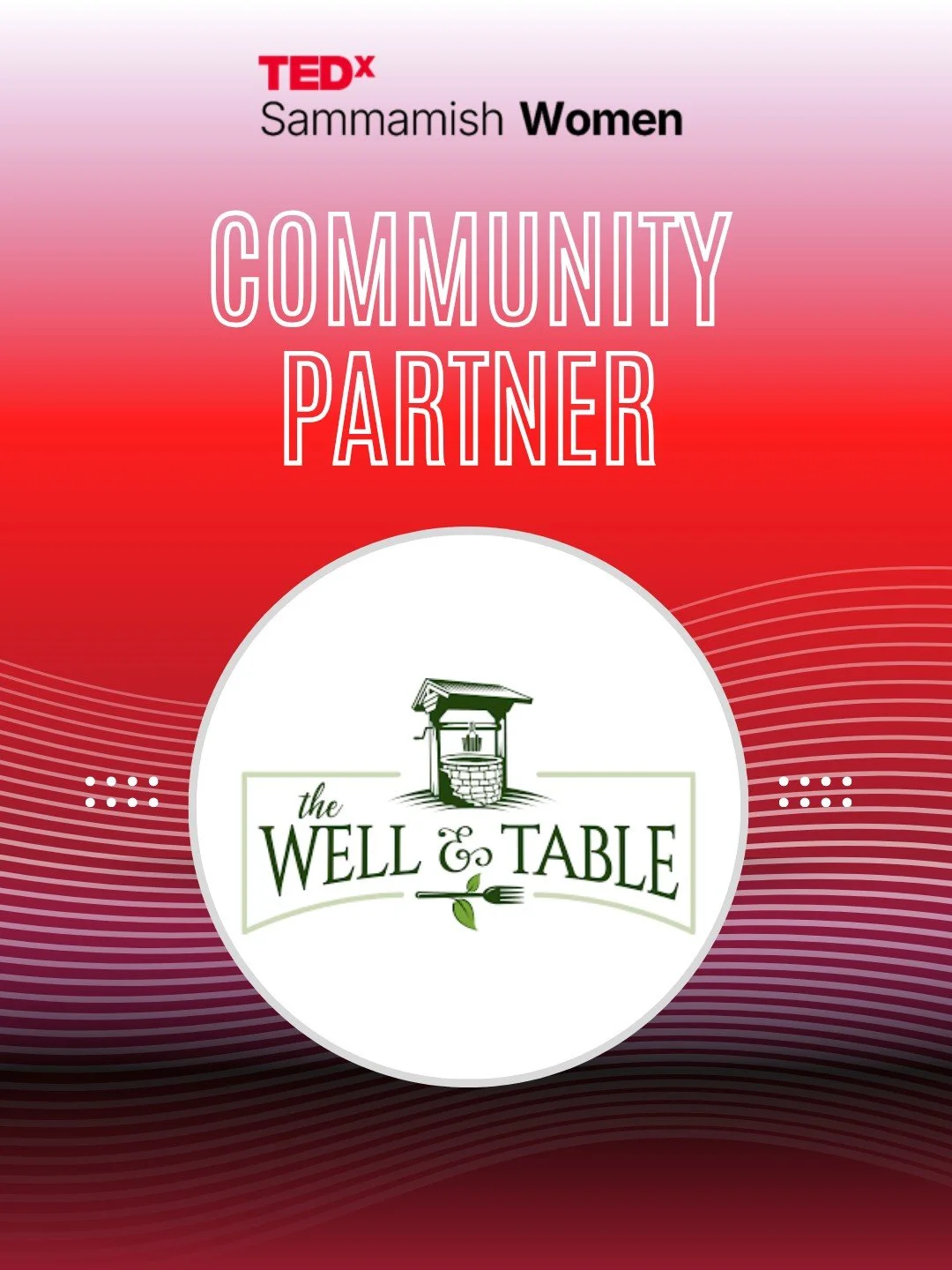 Great ideas need great fuel and ours came from  @thewellandtable ! 

We&rsquo;re so grateful to our friends at  The Well &amp; Table  in Issaquah for providing a delicious lunch for our TEDxSammamish Women speakers, speaker coach, and team during our