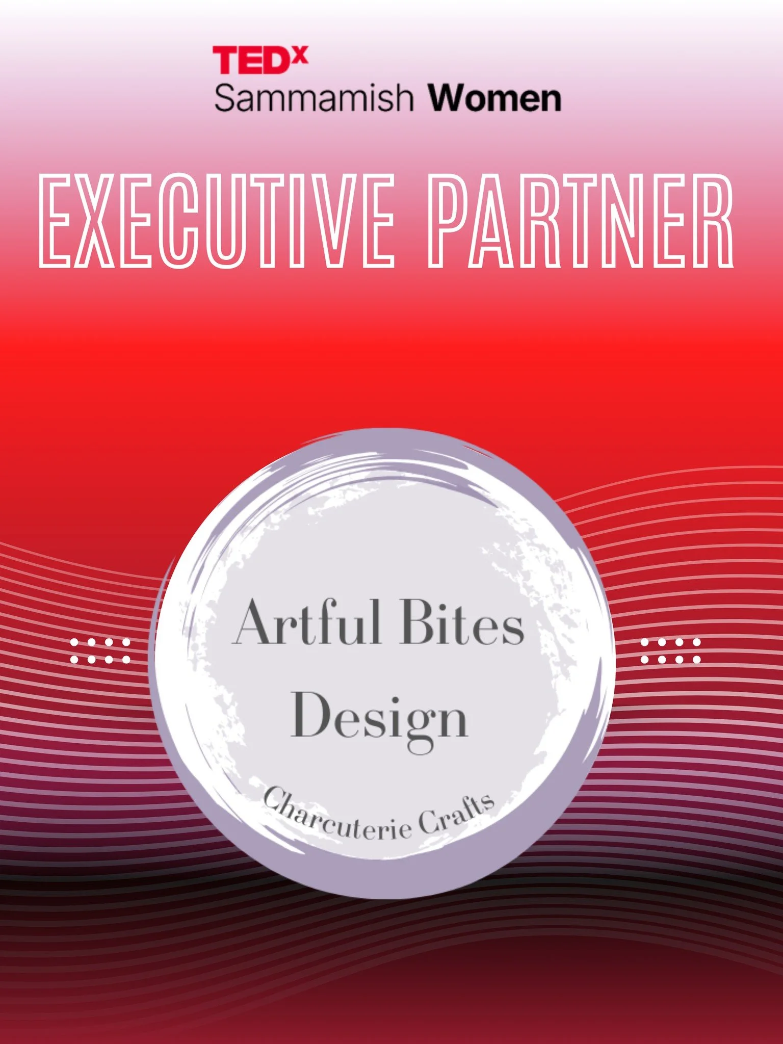 We are thrilled to partner with @artful_bites_design , who will be creating a beautiful charcuterie 🧀table for our guests at TEDxSammamish Women on November 15th!

Founded by Sima, a Redmond-based designer with a passion for creativity and detail, A