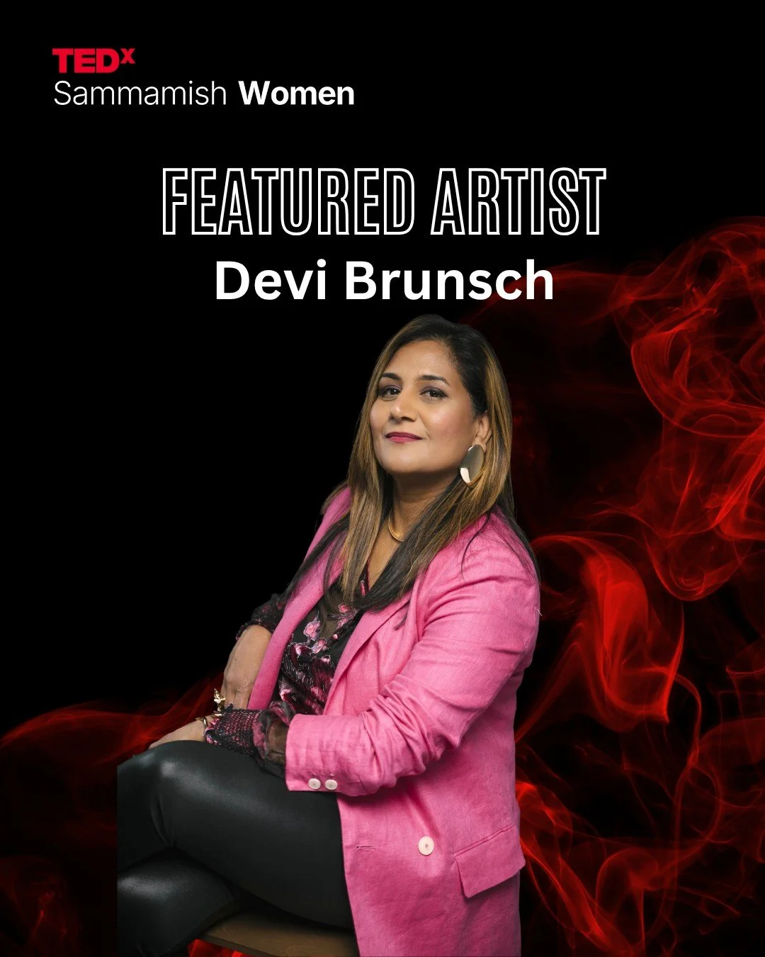 🎨 Devi Brunsch&rsquo;s vibrant figurative works will be proudly featured at this Saturday&rsquo;s TEDxSammamish Women event, showcasing her signature blend of emotional depth, expressive color, and human-centered storytelling.

✨ Devi is a Seattle b