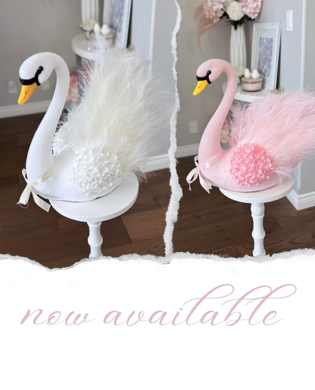 &hellip;these lovely ladies just joined our specialty rental collection 🦢

adorable addition to baby showers, birthdays, milestone celebrations. 

19&rdquo; tall x 23&rdquo; long
2 pink + 1 white available 

#swandecor #specialtyrentals #swanlovers 