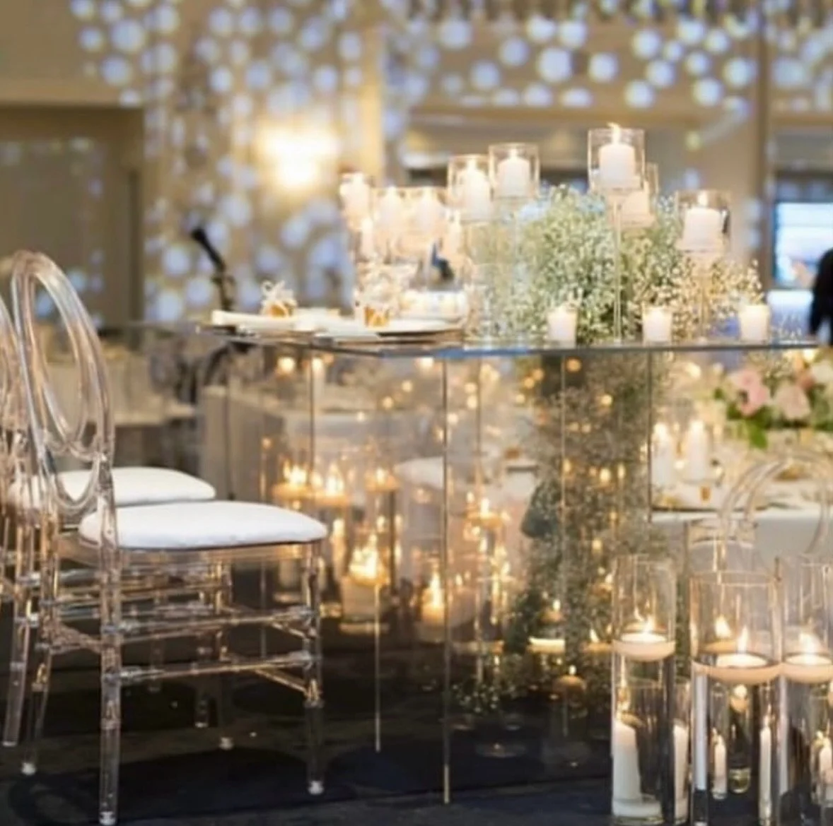 &hellip;trends come and go, but the beauty of things you LOVE will last forever 🖤

I have always had a love affair with lucite (acrylic) furniture and candlelight. ALWAYS!  That&rsquo;s why these elements are prominent in our collection. 

Cre8ive T