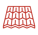 A red map or diagram with grid and lines, resembling a printed circuit or schematic.