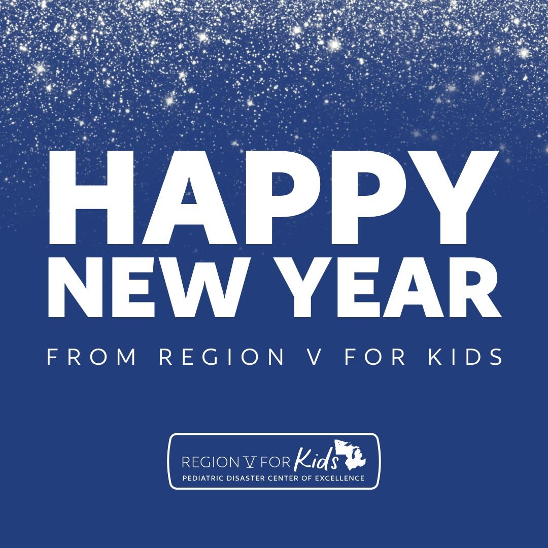 From all of us at Region V for Kids, we wish you and your family a safe and Happy New Year! 🎆🥳