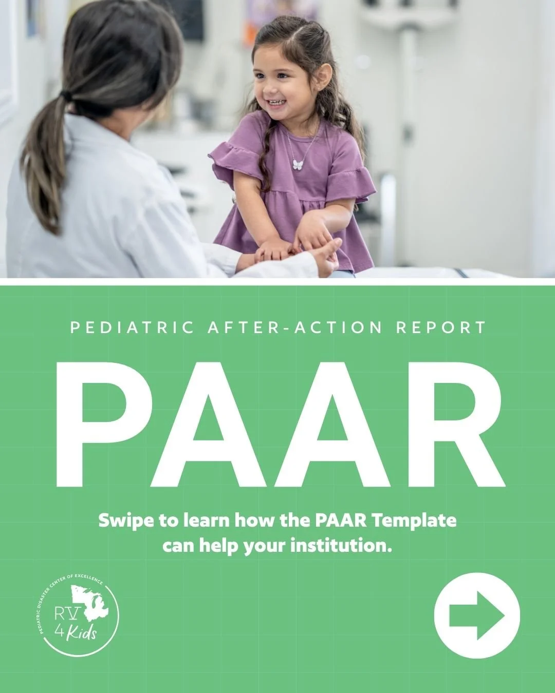 Children&rsquo;s needs are often overlooked in disaster planning&mdash;but they shouldn&rsquo;t be.

The Pediatric After-Action Report (PAAR) helps put kids at the center of preparedness efforts. Together, we can build safer, more inclusive plans for