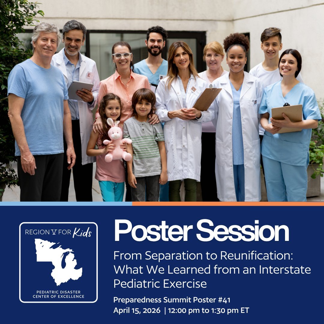 Join us at the Preparedness Summit TODAY for an interactive poster session! 📊

Learn how our family reunification exercise strengthens coordination, communication, and emergency response. Connect with experts, explore new approaches, and discover st