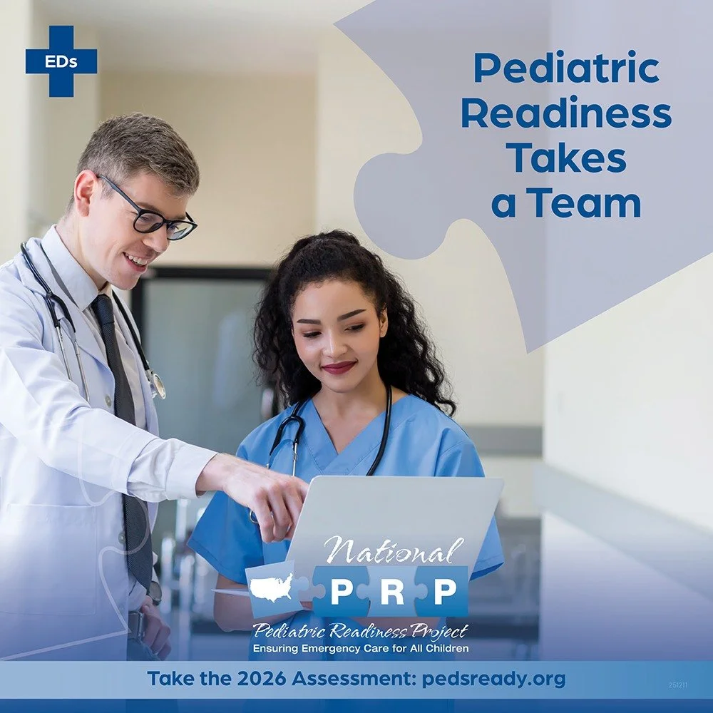 Pediatric Readiness is only possible with teamwork. Nurse leaders, medical directors, PECCs, and trauma coordinators should work collaboratively to take the assessment and ensure answers reflect current practice. 

Learn more at pedsready.org.
