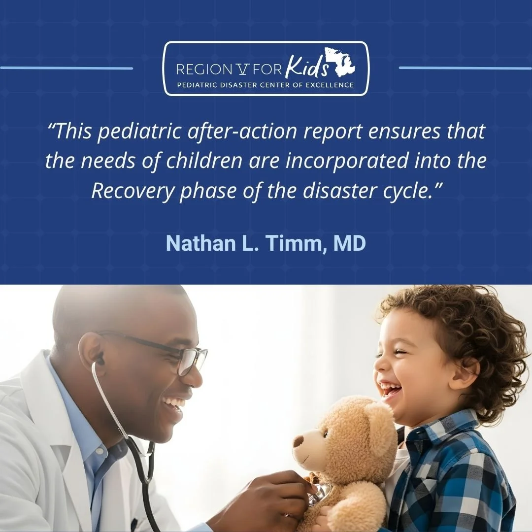 📝 Every disaster response offers an opportunity to learn and improve.

The Pediatric After-Action Report (PAAR) provides a structured framework for evaluating emergency responses through a pediatric lens, helping ensure children's unique needs remai
