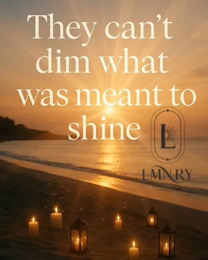 They can&rsquo;t dim what was meant to shine.
There are shifts happening with my business, changes I didn&rsquo;t choose, and ones that have been heavy to carry. But I&rsquo;m learning that even when the ground moves beneath you, your light can still