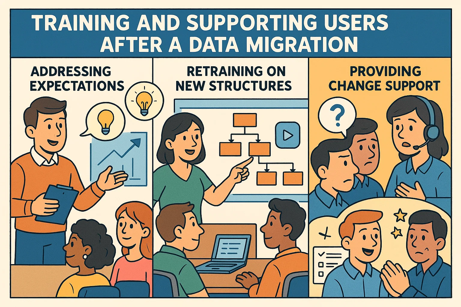 Training and Supporting Users After a Data Migration