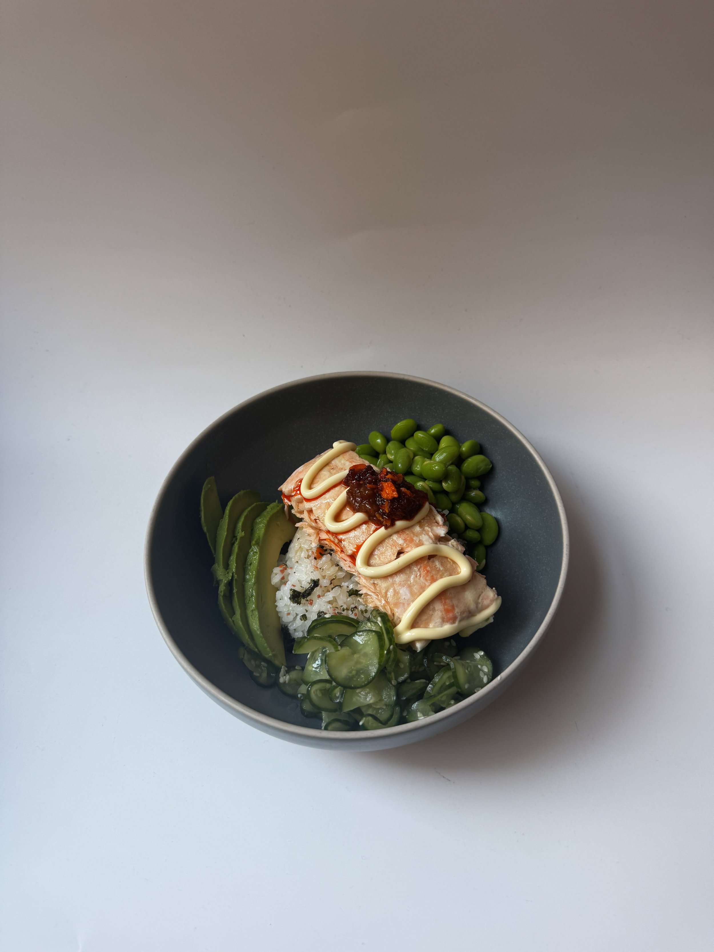 salmon bowl