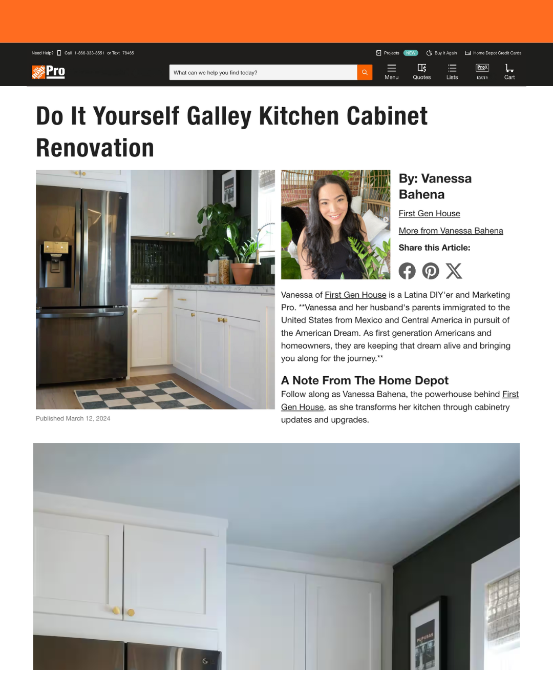 About Vanessa — First Gen House