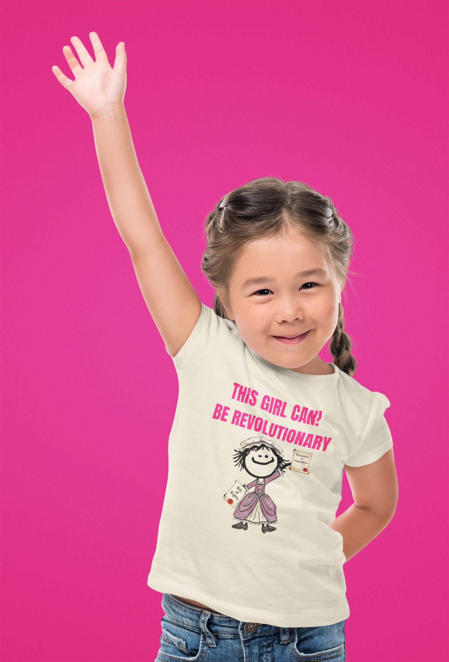 NEW! Limited Edition This Girl Can! Be Revolutionary Youth Short Sleeve T-Shirt