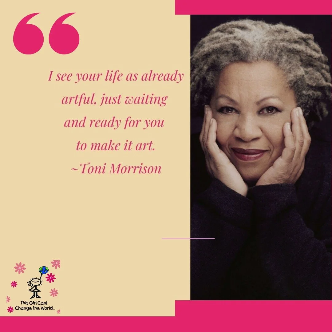 #OTD in 1993, #ToniMorrison 
became the first African-American to win the #NobelPrize for Literature.
 Her words are a beacon to women and girls to dream, to use their voice, and to believe in their own power to realize the life they want.
&quot;If y