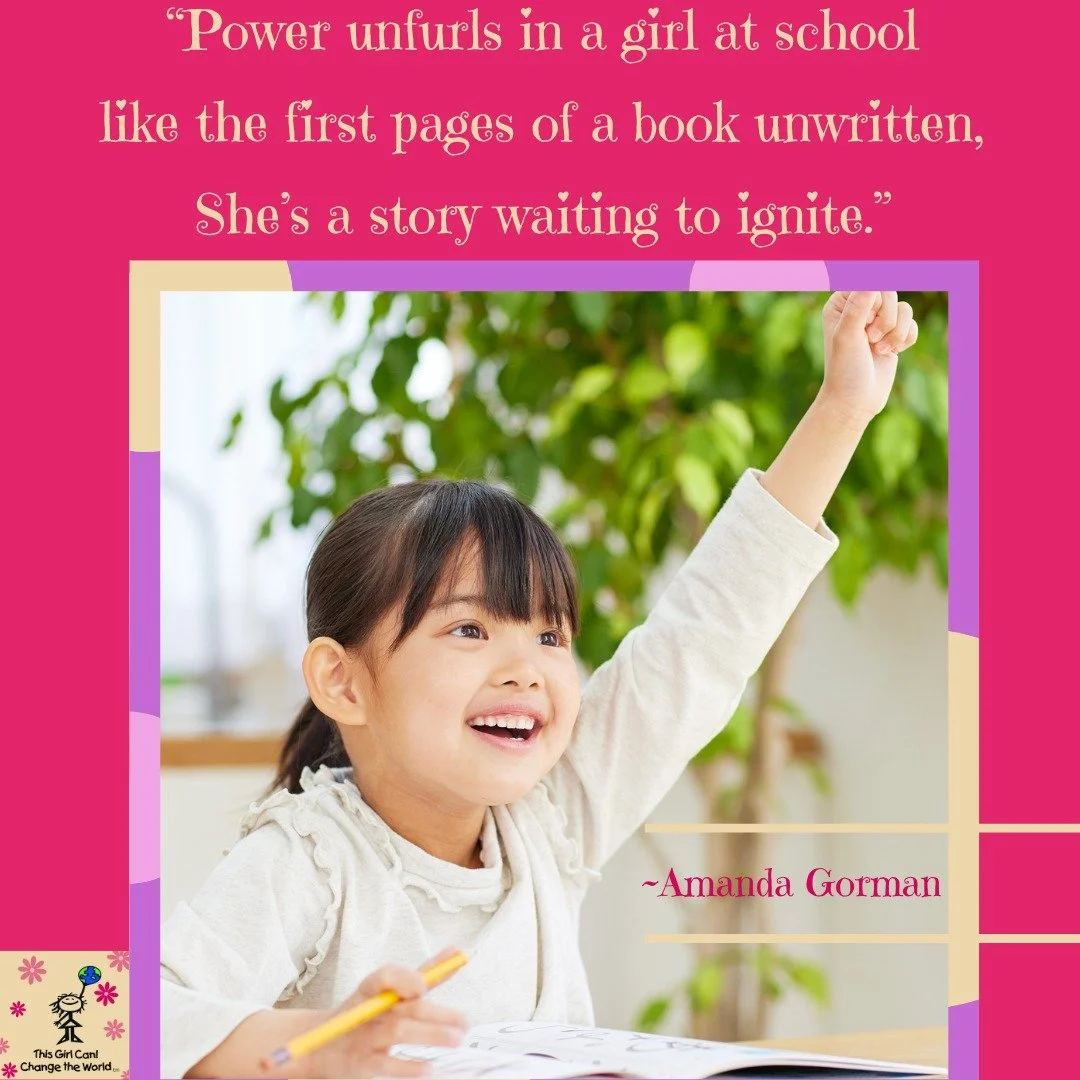 On this #InternationalDayofEducation we are thinking of all the girls around the globe who are barred from their basic right to learn...simply because they are a girl.
 It is an old African saying that "If you educate a man, you educate an indiv