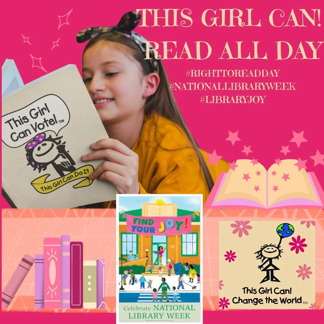 We believe that EVERY week should be #NationalLibraryWeek📚

Libraries are Magic! 

Thanks to libraries, we can open and visit worlds we may never have discovered.

We can explore, create, wonder, be curious, and learn about our history, our world, o