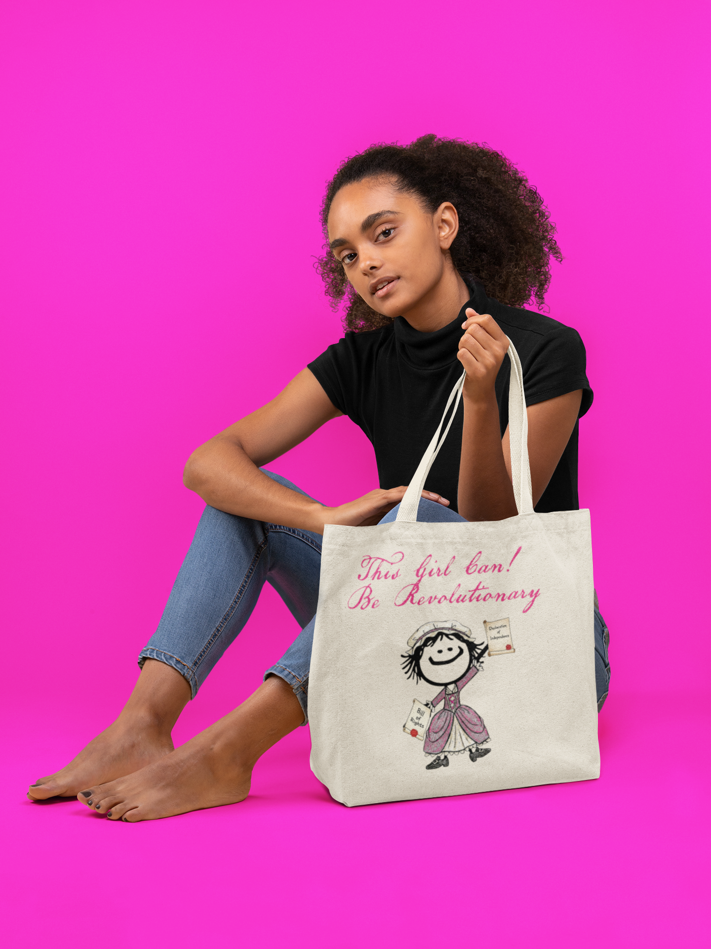 NEW! Limited Edition This Girl Can! Be Revolutionary Eco Tote Bag