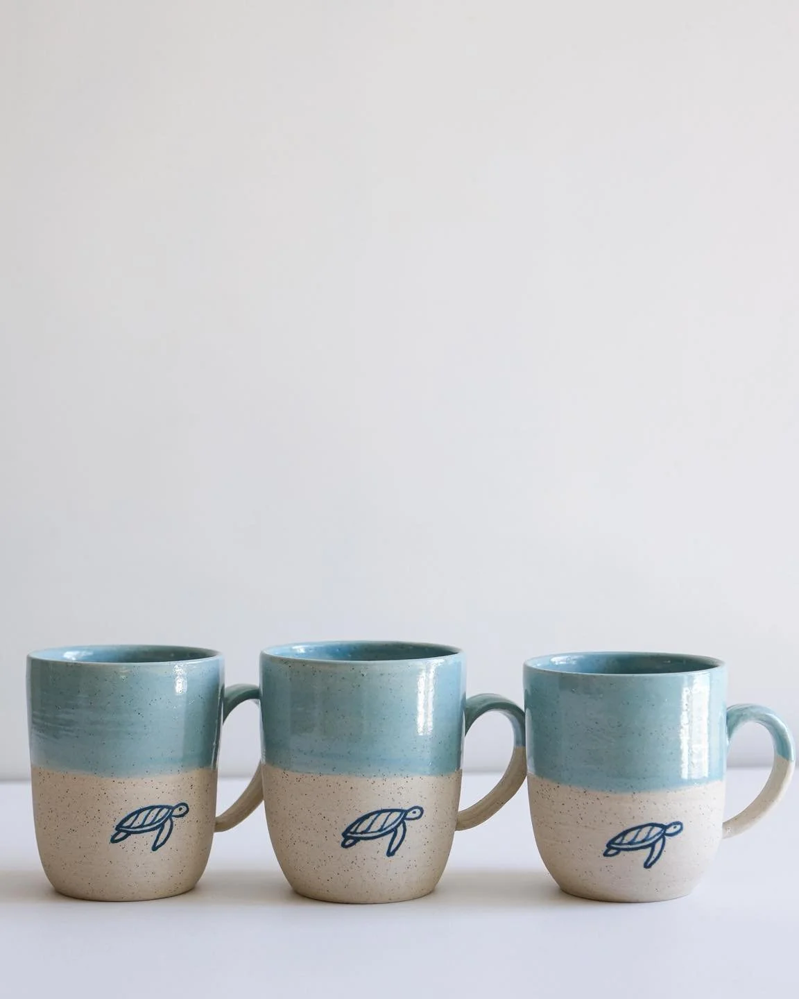 Turtle pieces from the studio.

The glossy turquoise reminds me of clear water on a sunny beach day.

Getting ready for Ocean Lover&rsquo;s Festival this weekend 😊 @oceanloversfestival  #oceanloversfestival