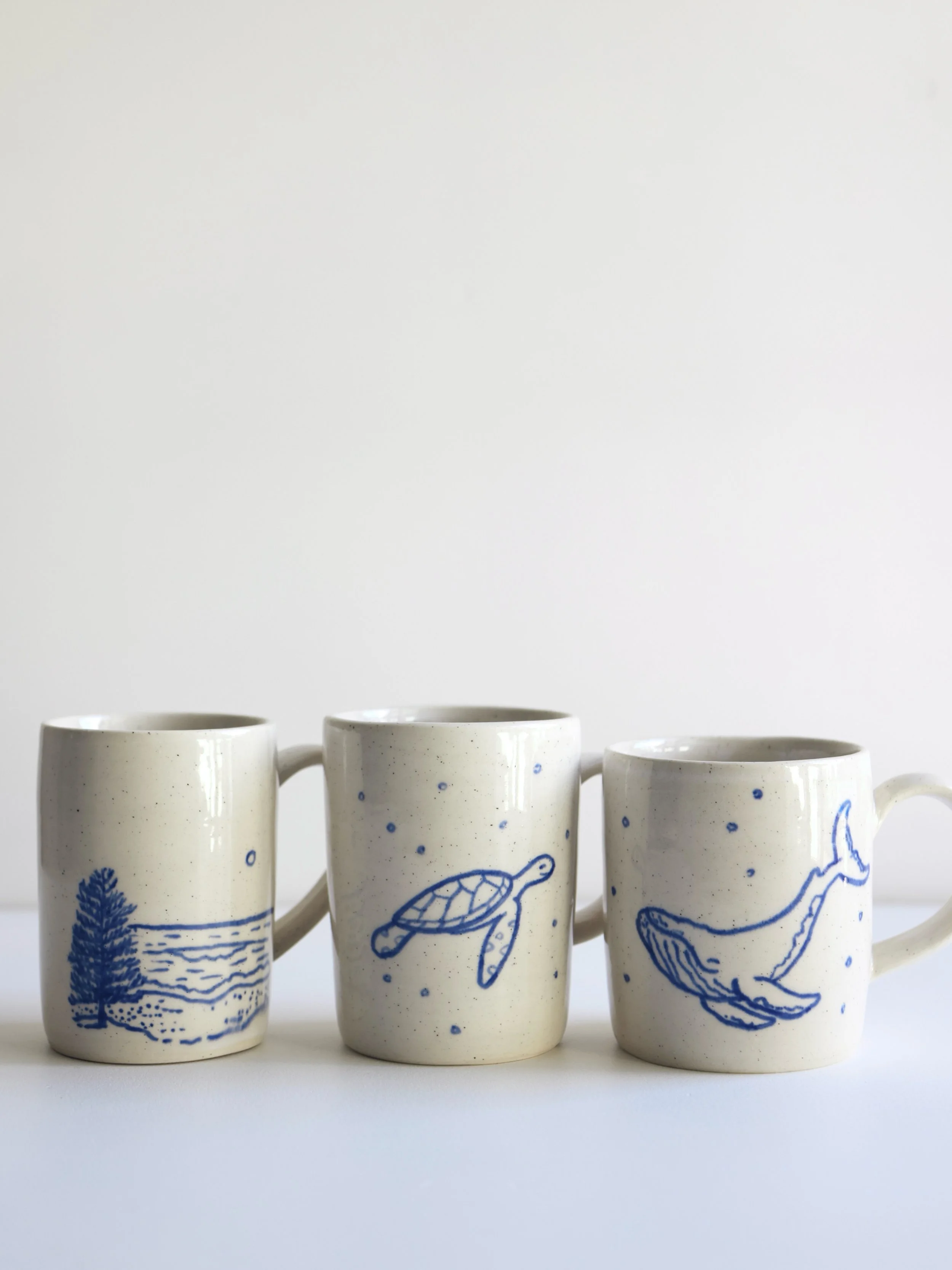 My new range is here. 

Every piece is handmade and drawn in my studio, so each one is always a little different.

As a small-batch maker, you won&rsquo;t find my pieces online - only at local markets, like Manly tomorrow, 9-4:30pm. 🐋 @manlymarkets2