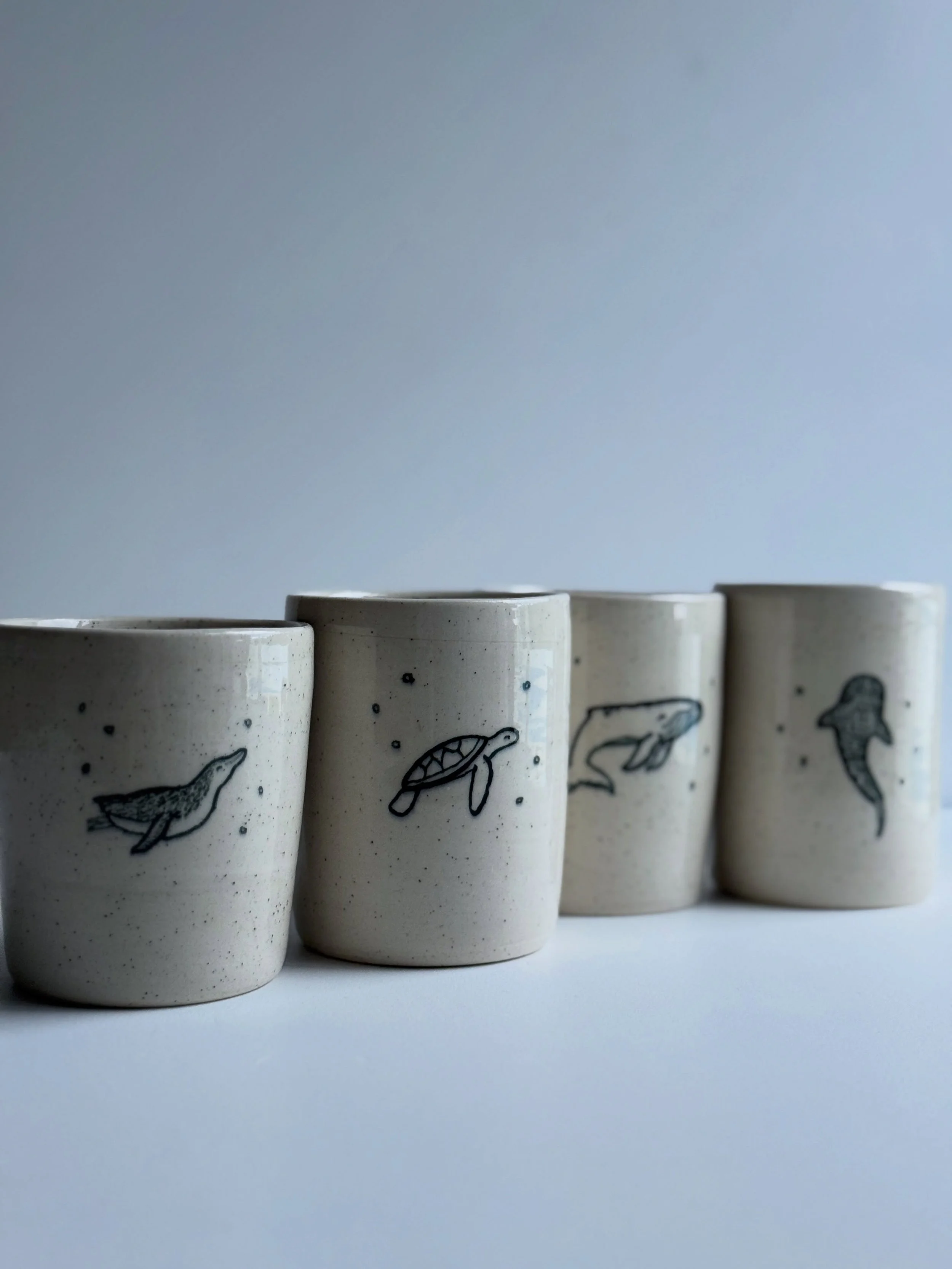 New pieces- cups, mugs, &amp; mini cups. 

Tomorrow&rsquo;s market is at Manly beachfront. 9-4pm