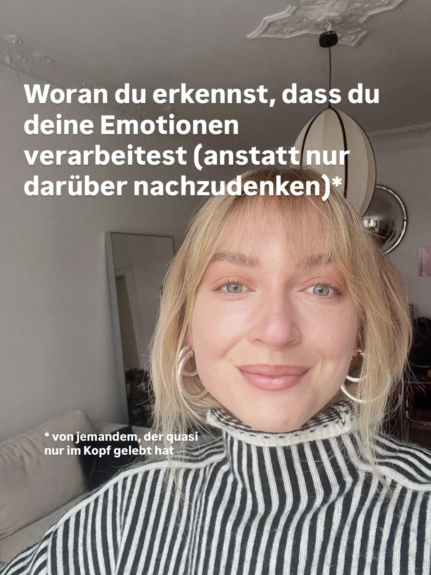 Ich bin sicher: dein K&ouml;rper versucht dir schon lange etwas zu sagen..

Und das ist wichtig zu verstehen: Deine Emotionen zu verstehen und sie wirklich zu verarbeiten, sind zwei v&ouml;llig unterschiedliche Dinge. Du kannst ganz genau wissen, war