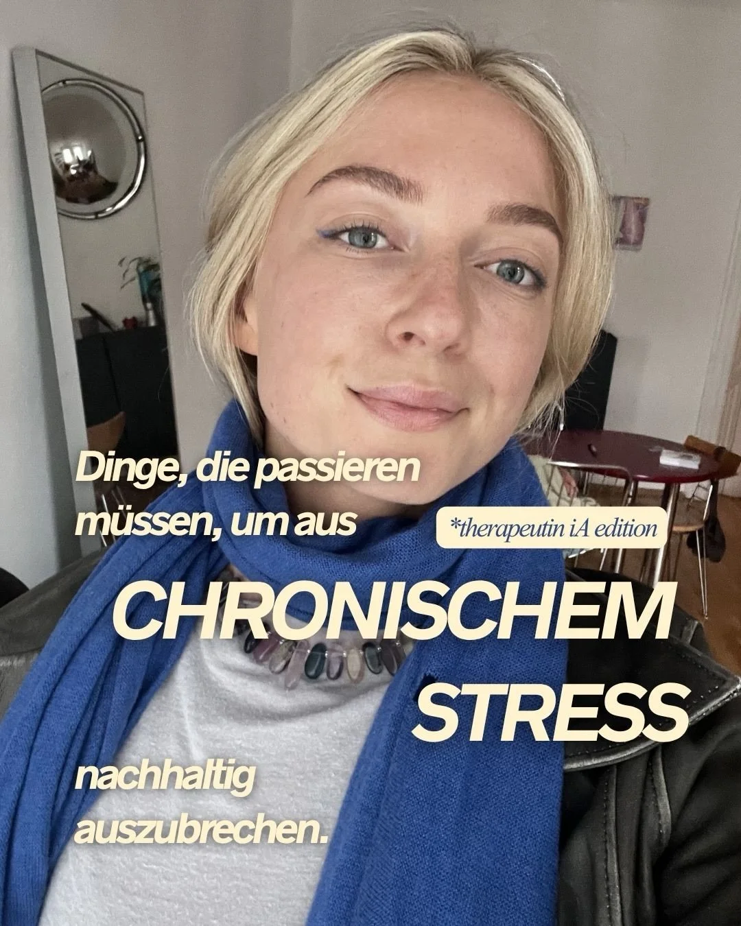 Vor ein paar Jahren war ich noch dauer-&uuml;berfordert, unruhig und getrieben.
Ich hab alles versucht &ndash; Routinen, Verzichte, Strenge, Ruhe, &Uuml;bungen, Behandlungen, Meditationskurse.

Und was soll ich sagen: N I C H T S hat funktioniert - z