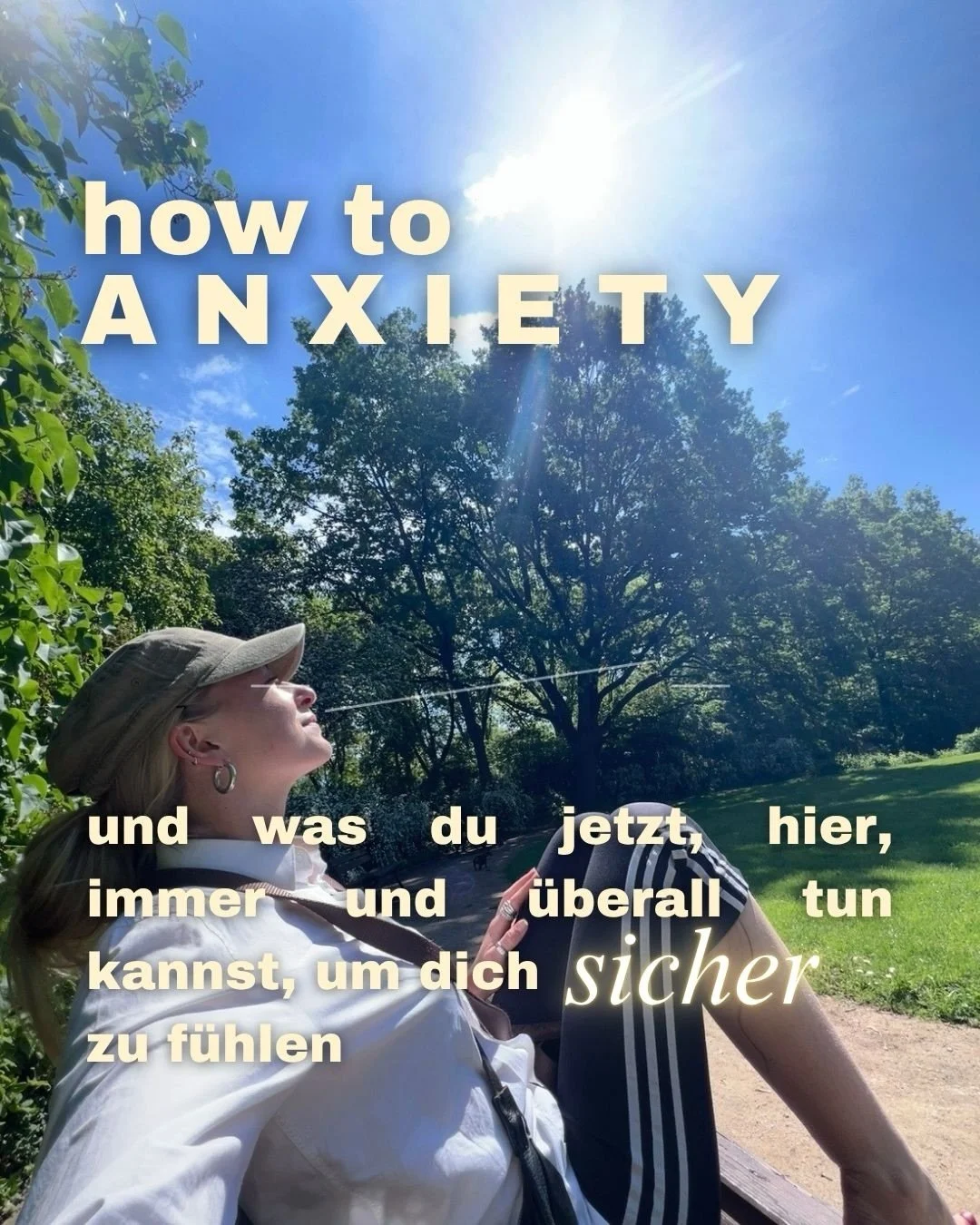 My go to always and forever ❤️&zwj;🩹

Es braucht nicht immer komplexe Tools oder die gro&szlig;e Anleitung. Es ist alles schon da 🫶

ANXIETY
STRESS
GEDANKENKUSSELL
LOOPS
NERVENSYSTEM 
SICHERHEIT
SOMATISCH
PSYCHOSOMATISCH 
TOOLS