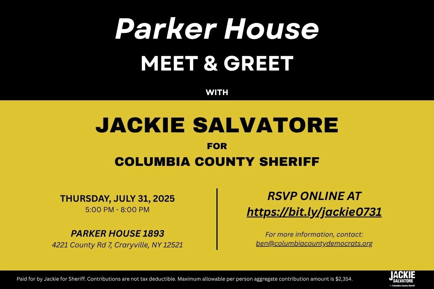 PARKER HOUSE MEET & GREET