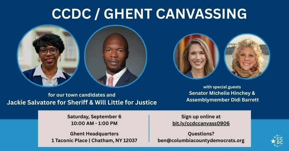 CCDC / Ghent Canvass Launch