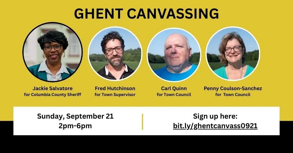 Ghent Meet & Greet and Canvass Launch