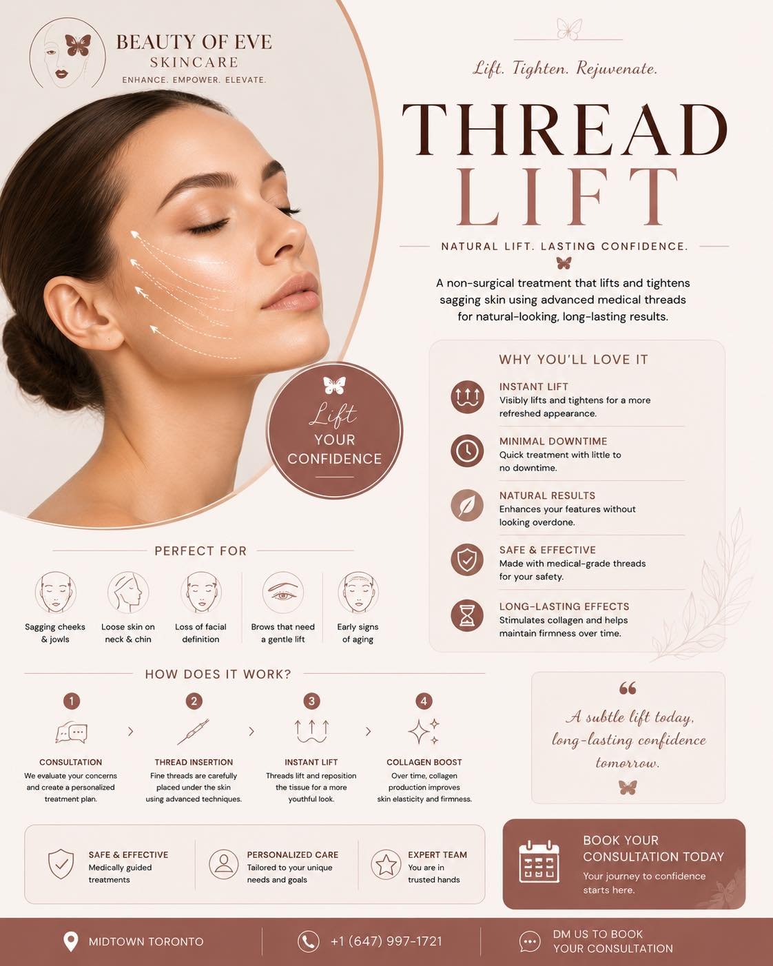 ✨ Lift without surgery&hellip; confidence without limits.

Thread Lift is your go-to solution for a natural, refreshed look &mdash; without downtime or drastic changes.

✔️ Instantly lifts &amp; tightens
✔️ Stimulates collagen over time
✔️ Defines yo
