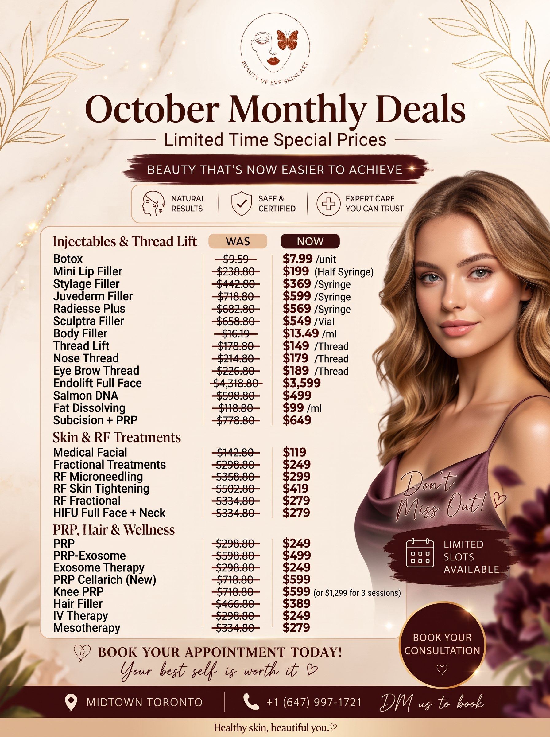 October Monthly Deals are here ✨