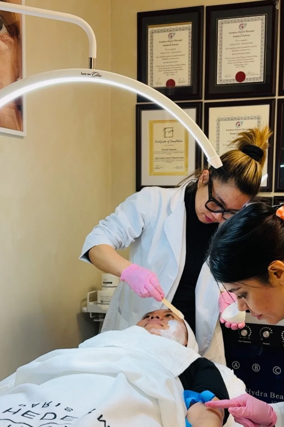 Treatment at Beauty of Eve Skincare clinic in Toronto