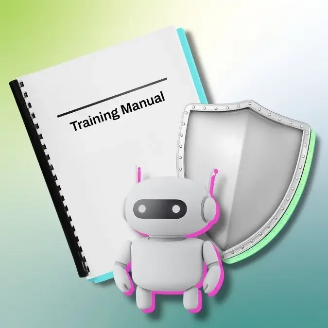 Can I License AI-Generated Training Materials?