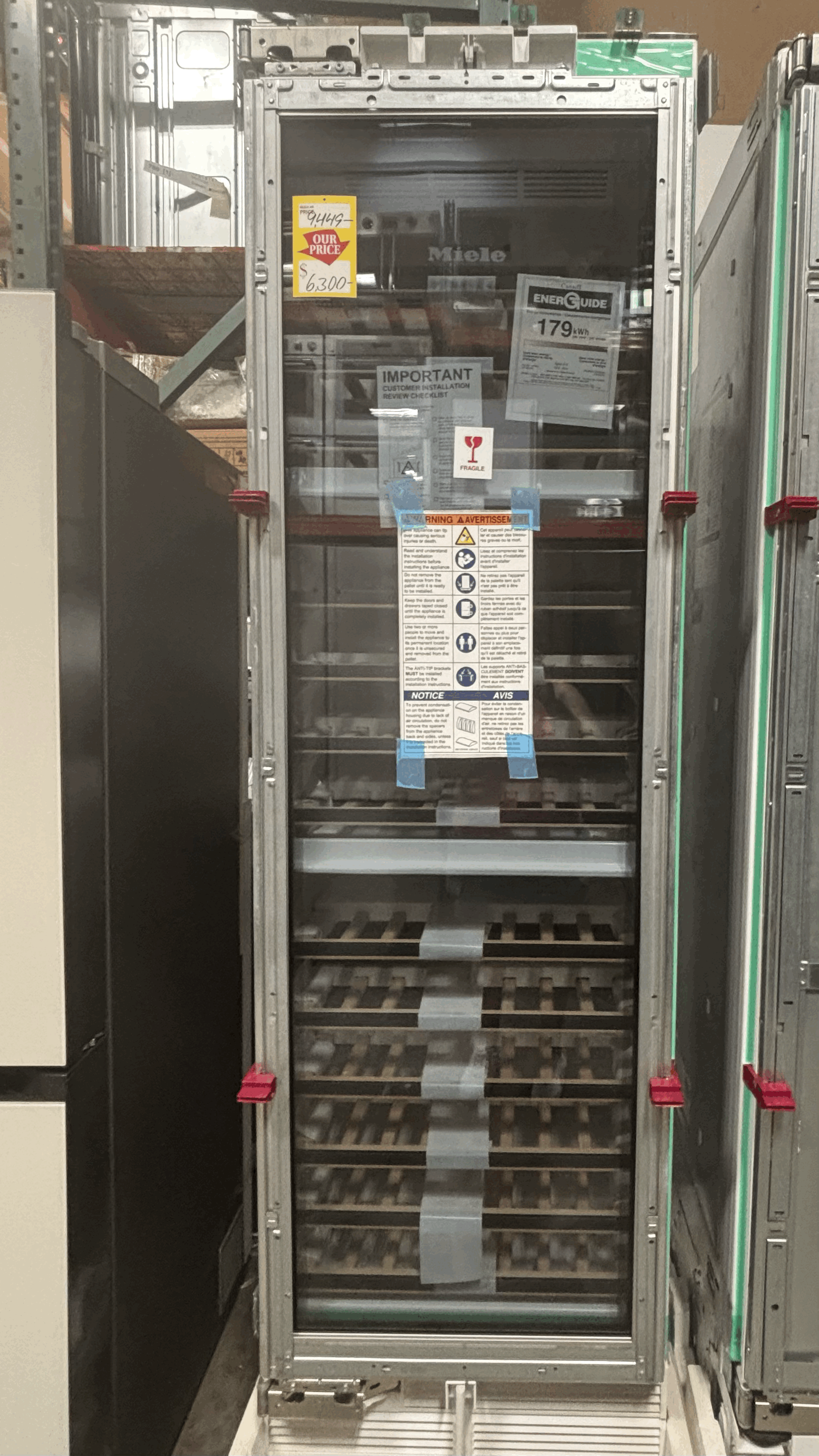 MIELE WINE COLUMN-KWT2612VI