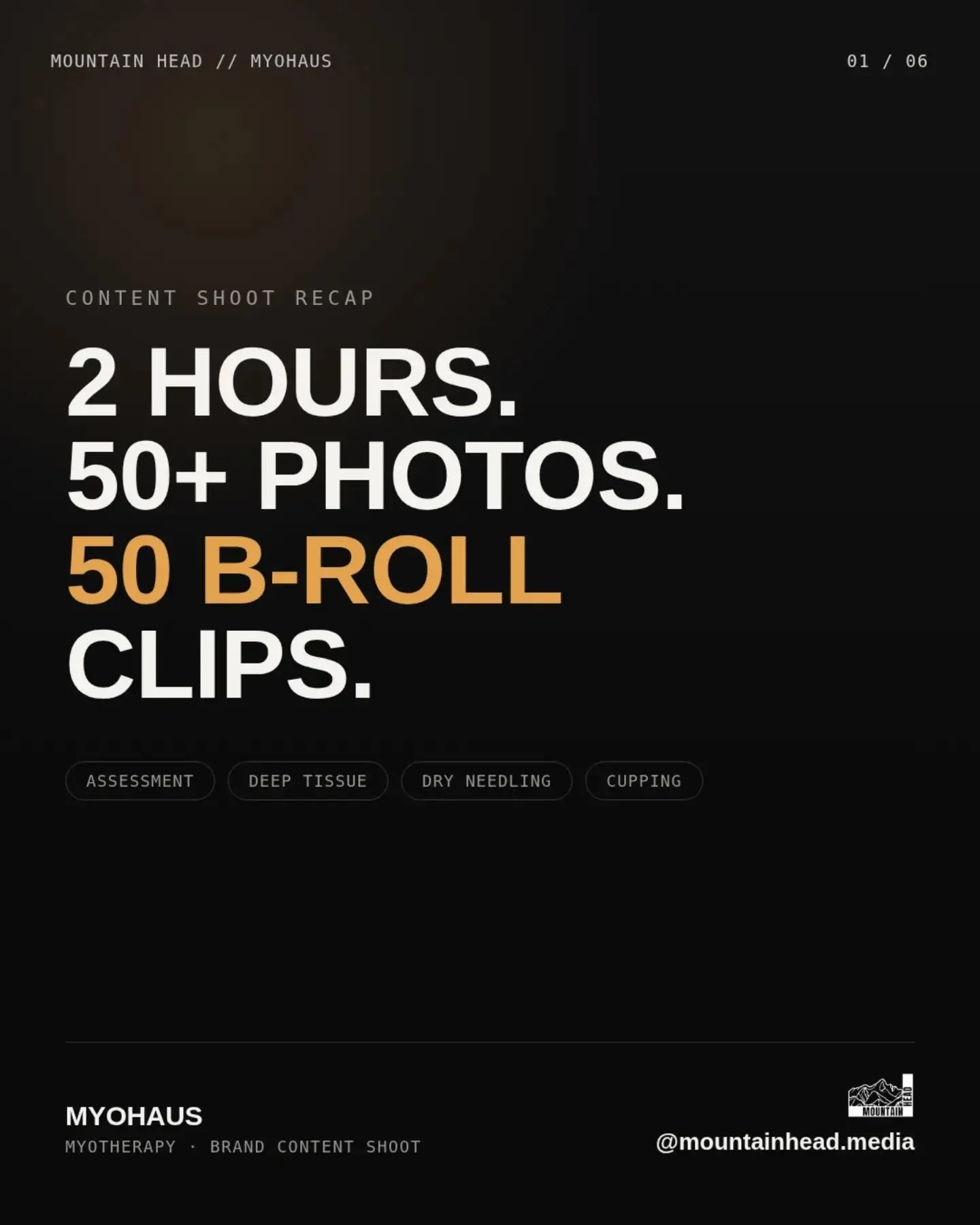 Two hours. One light. A season of content.

This is what happens when a shoot is planned properly. Before we ever picked up a camera for @myohaus brand content shoot, we built a mood board, mapped the framing, and rigged a single hard light with zero