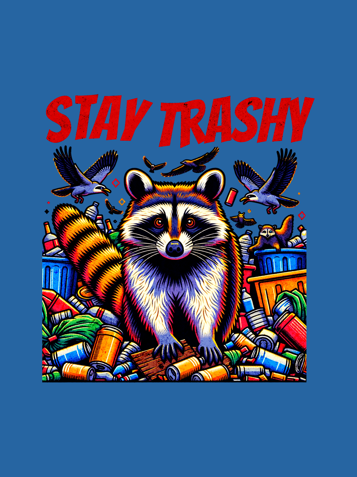 Stay Trashy - Columbia Blue.png