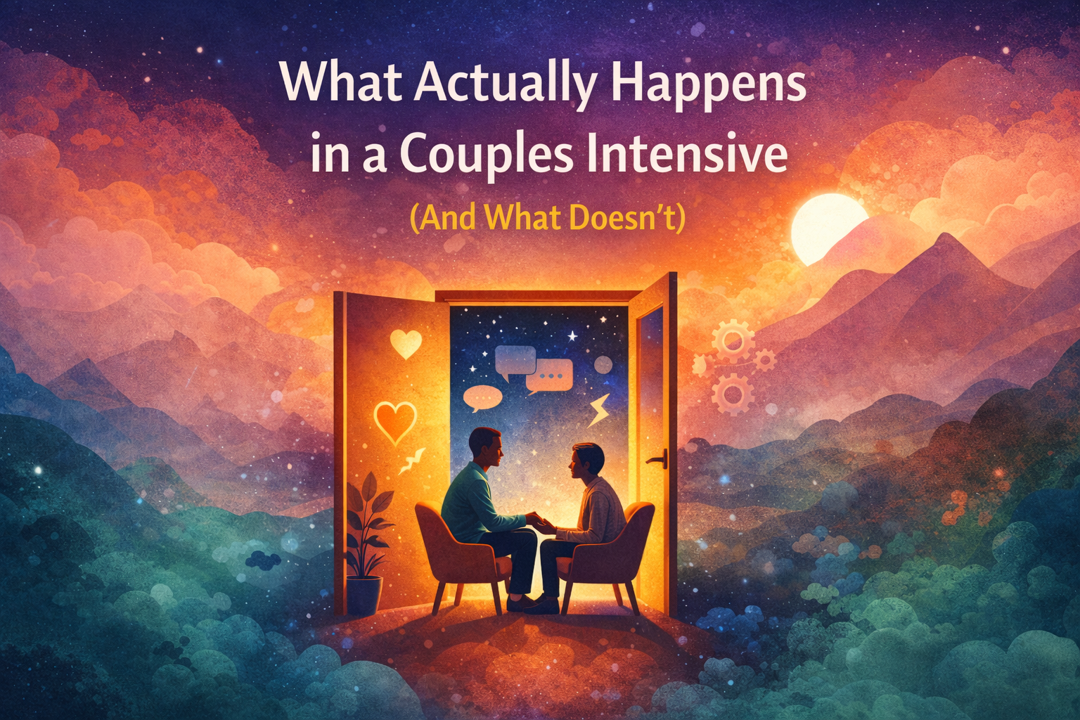 What Actually Happens in a Couples Intensive (And What Doesn’t)