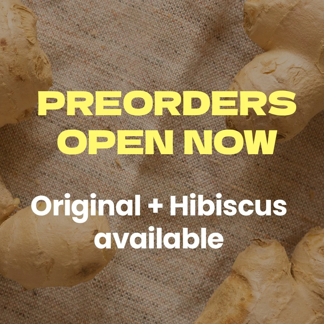 Growlers are back 🍻
Stock up on Gigi&rsquo;s Ginger Beer this weekend&mdash;both our classic Original and seasonal Hibiscus growlers will be available for pickup in Andersonville and Wicker Park.
Whether you&rsquo;re into the bold, spicy kick of the