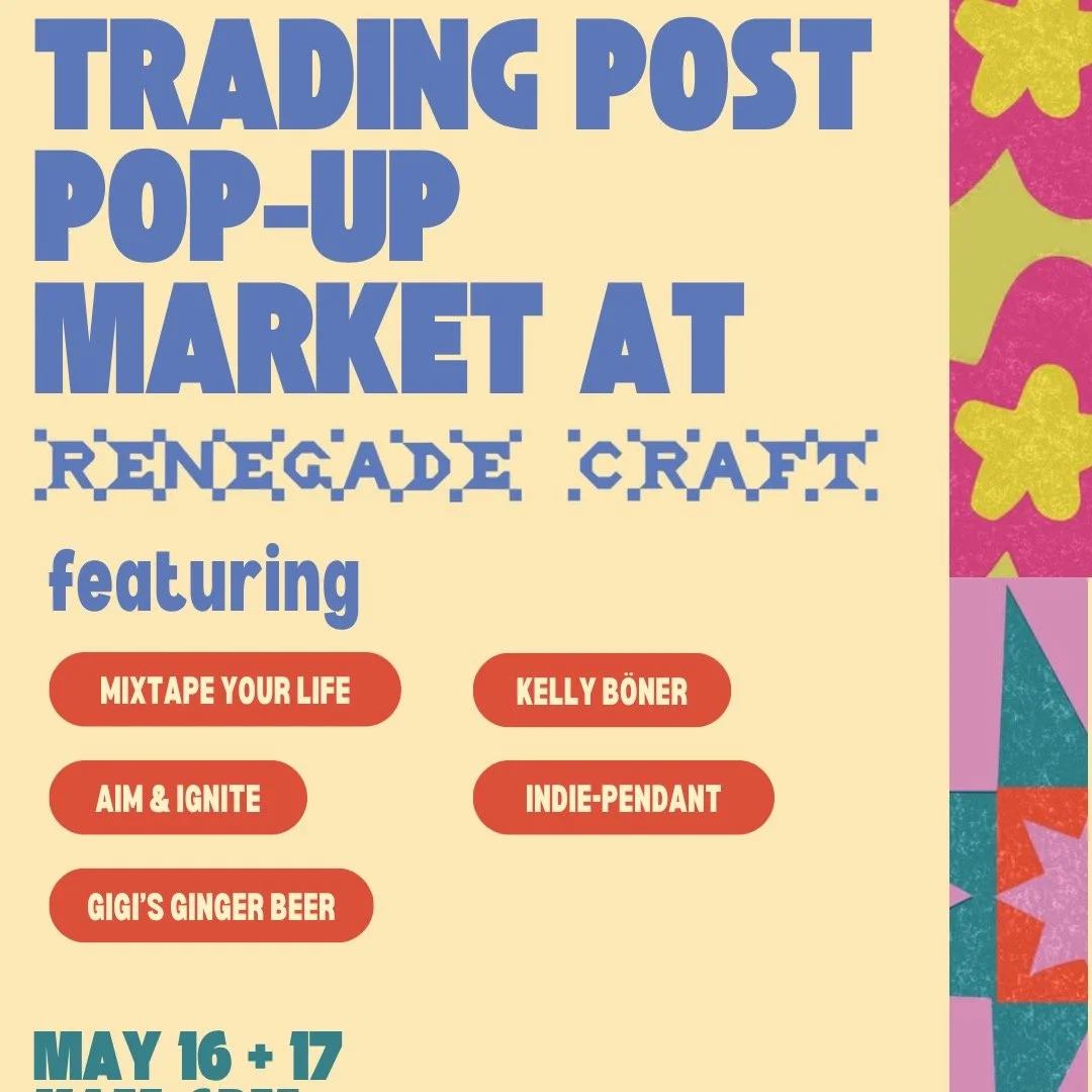 Chicago friends &mdash; come sip with us at the Renegade Craft Fair May 16 &amp; 17! 🌞✨
Gigi&rsquo;s Ginger Beer will be popping up at the Trading Post on Clark Street serving refreshing to-go cups all weekend long. Swing by while you shop your favo