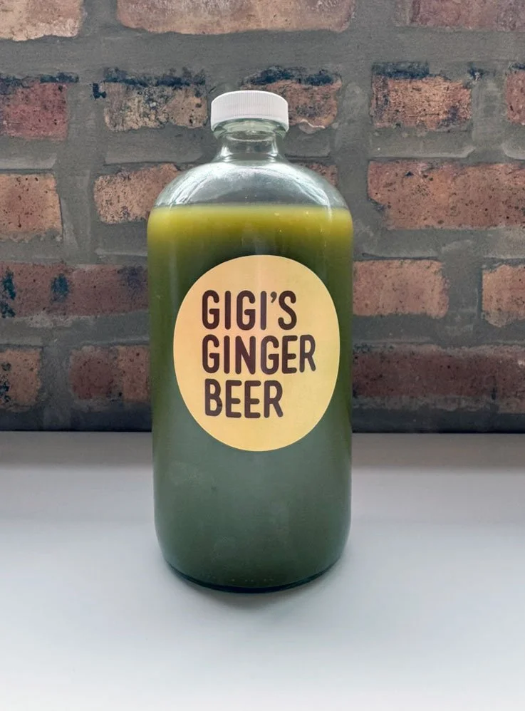 32oz growler - matcha