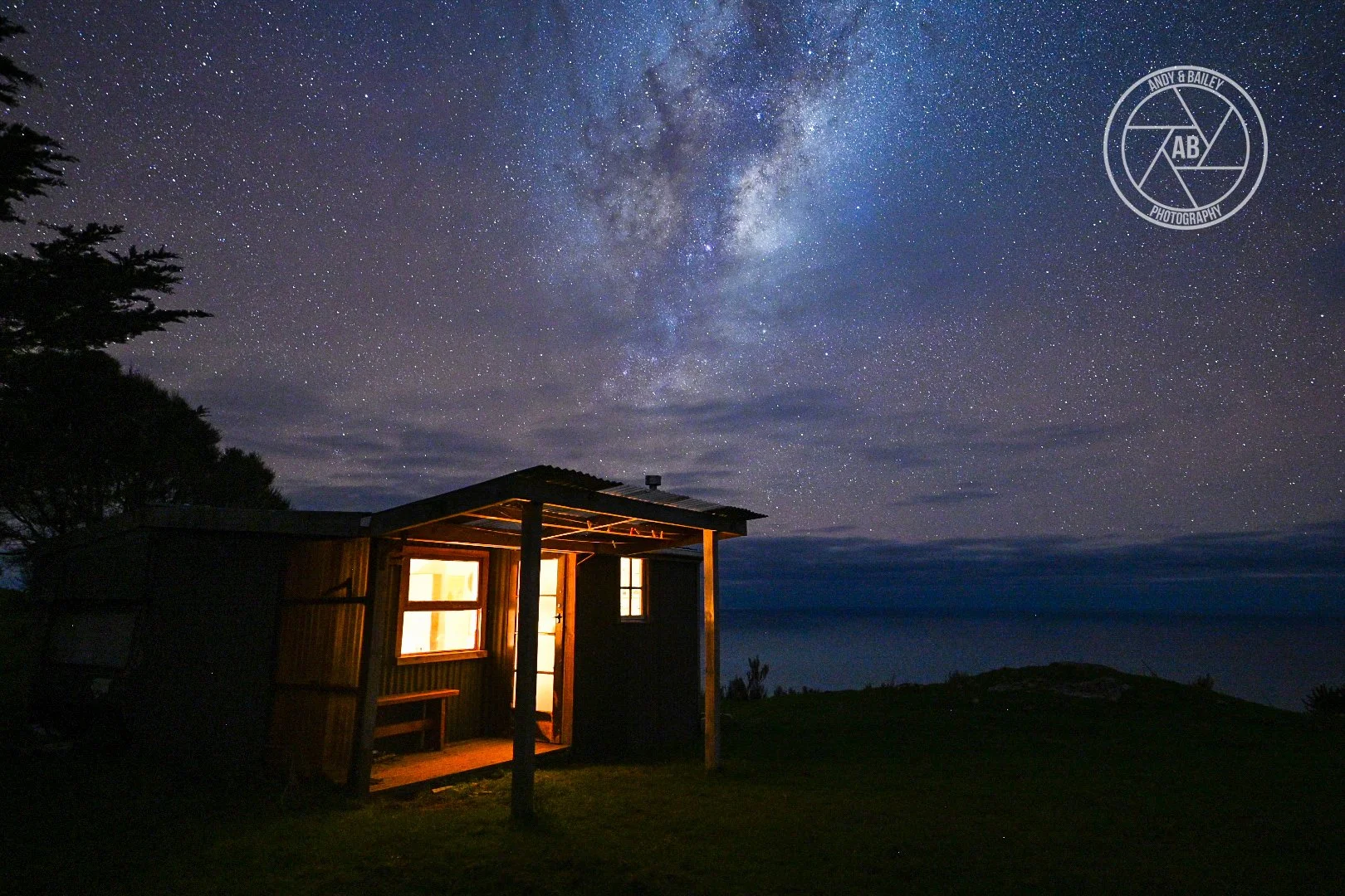 Your accommodation at The Last Resort trail, Tora, Wairarapa.