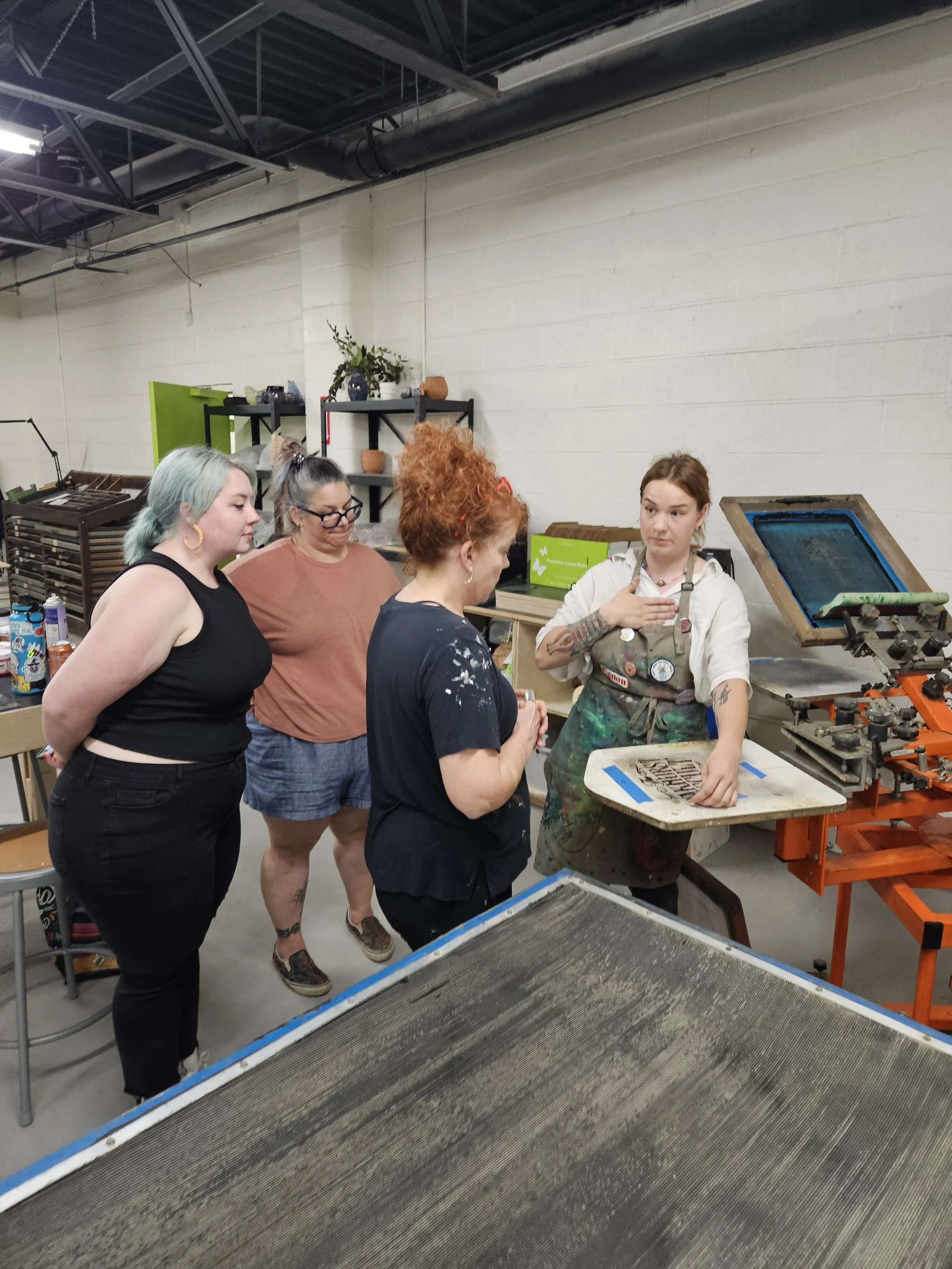 Screen printing @ Breva Creative | Oct 24