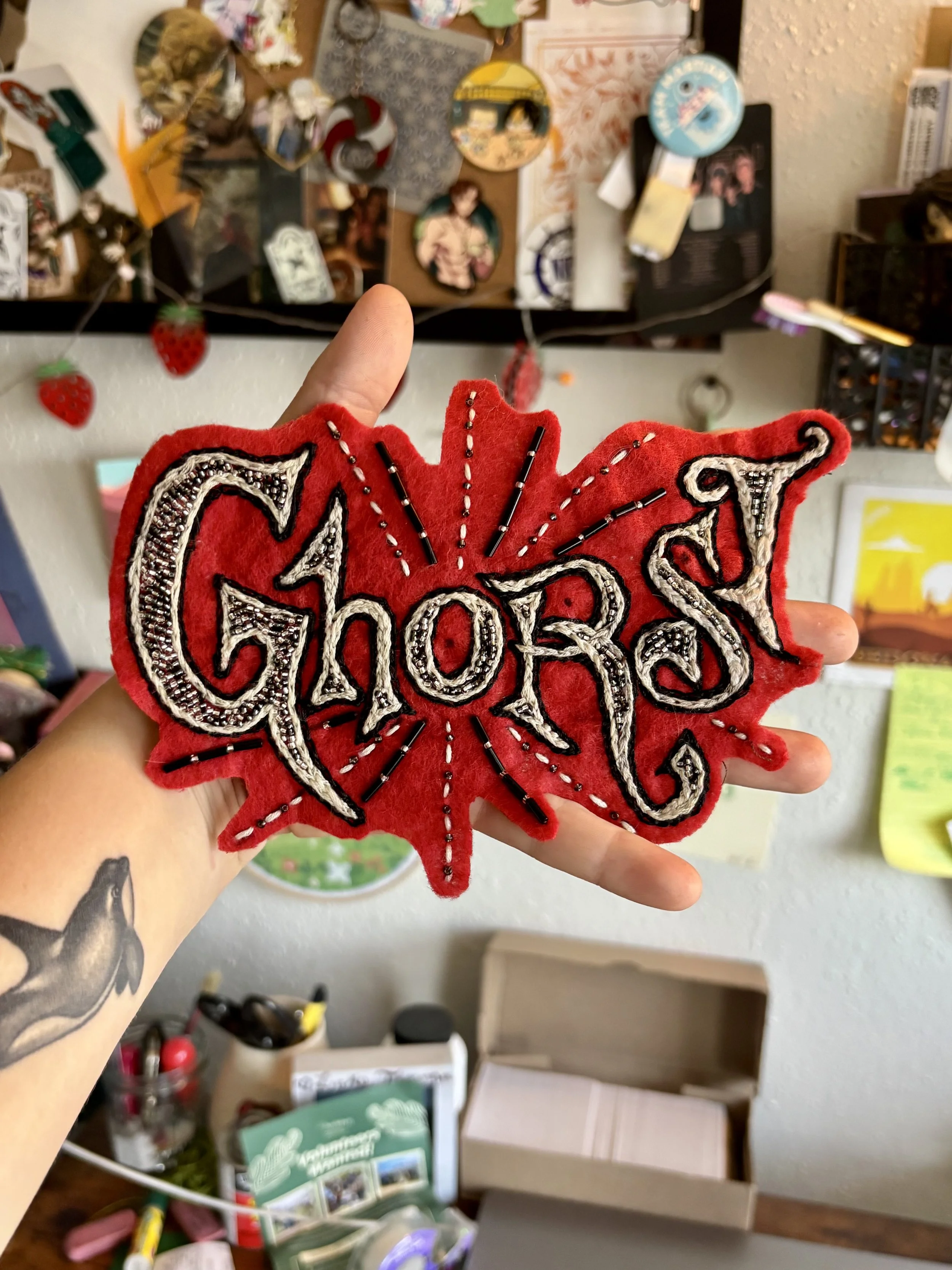 Spooky Felt Patch Workshop
