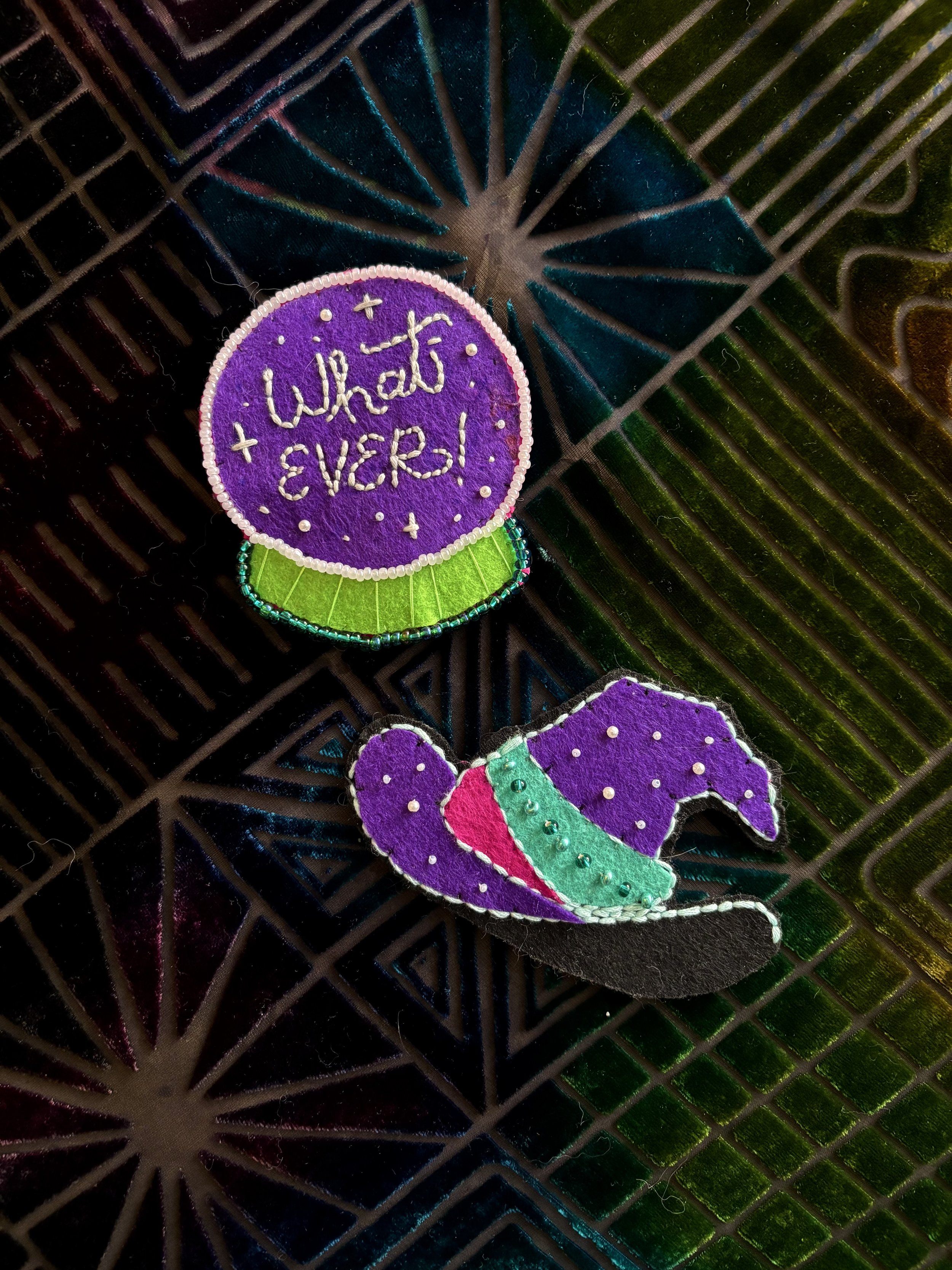 Witchy Stitchin at The Stinking Rose